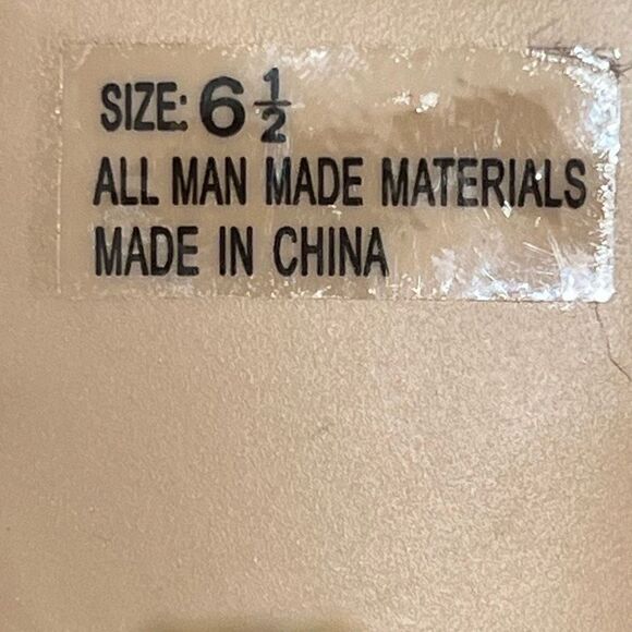 Qupid Womens Sandals High Heels Ankle Strap Glittery Closed Toe Size 6.5 - Picture 6 of 7